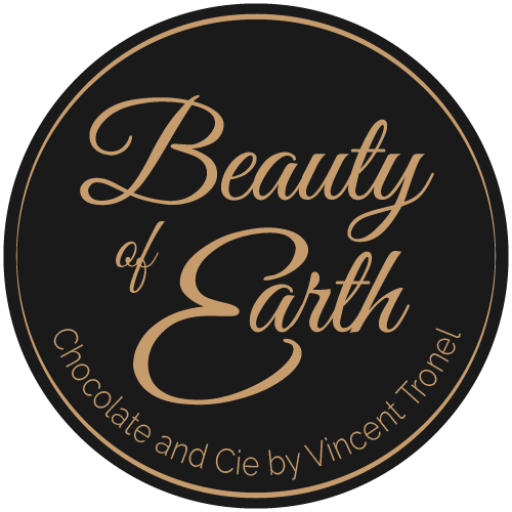 Logo beauty of earth chocolate
